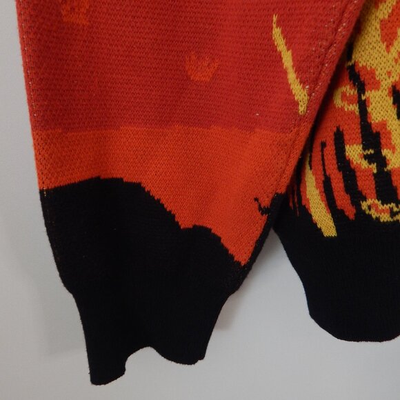 SINAR Men's Casual 100% Cotton Knit Sweater Loose Crew Neck Knitwear - Picture 9 of 9